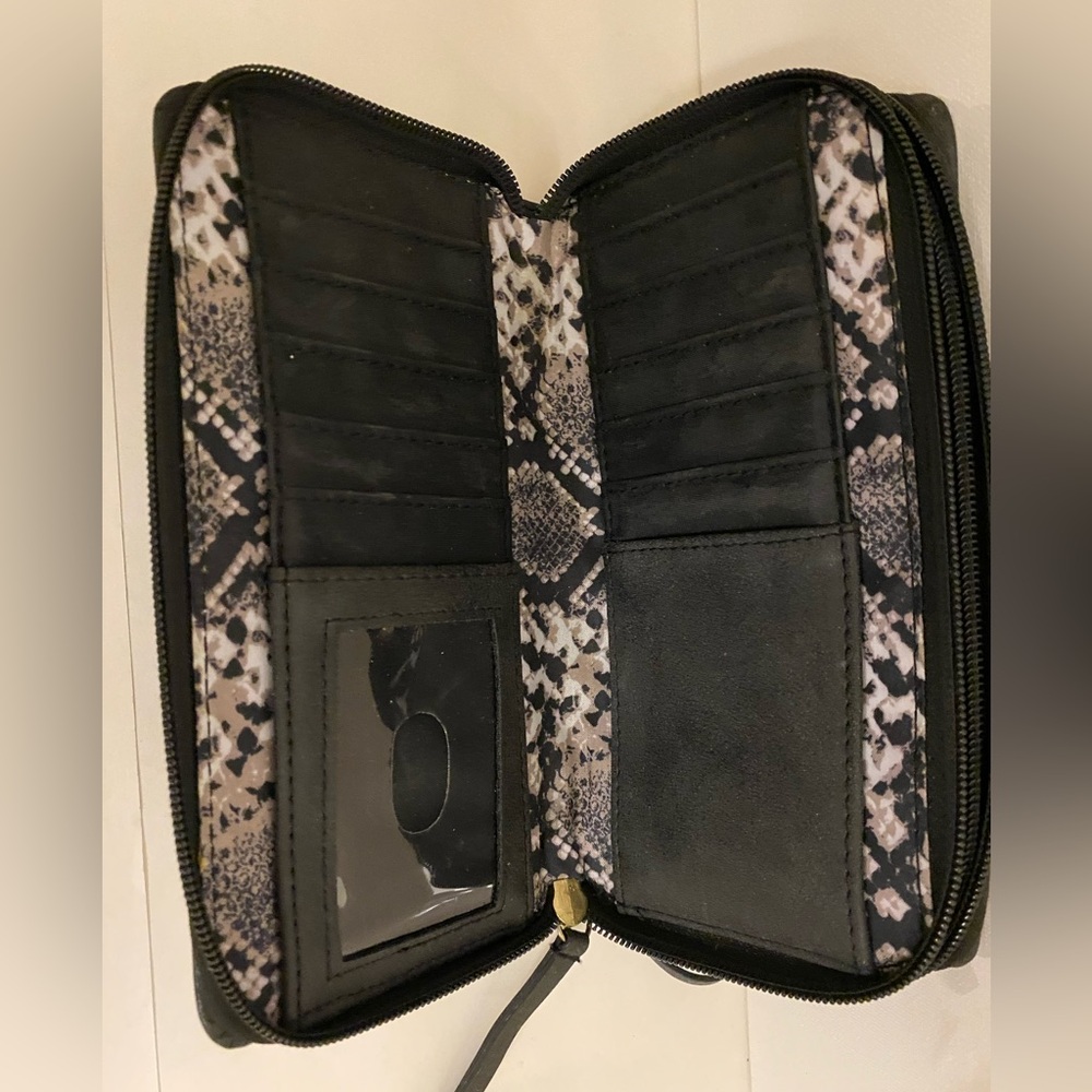 Nicole Miller Black Wallet - Picture 2 of 5